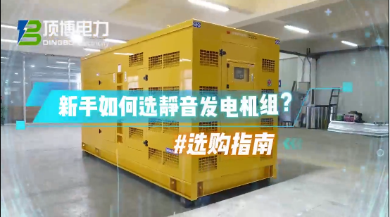 「視頻」新手如何選靜音柴油發(fā)電機(jī)組？